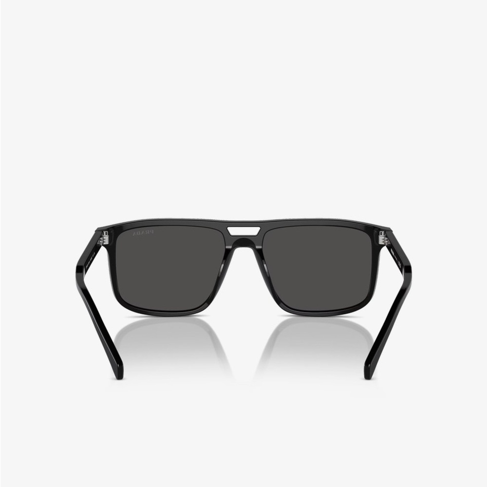Prada Mens Women’s OPR A22S Black Frame Sunglasses Grey Lens - Picture 11 of 11